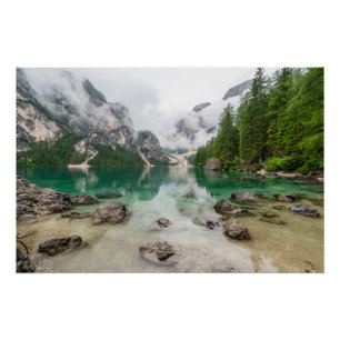 Aussicht auf den See Poster