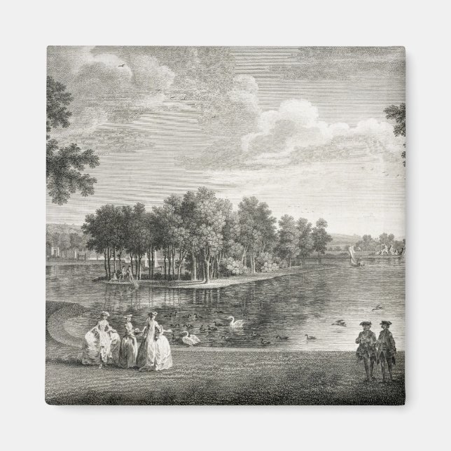 Aussicht auf den See vom Zentrum Spaziergang im Ga Magnet (Vorne)