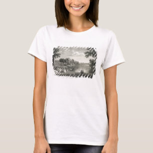 Aussicht auf den See vom Zentrum Spaziergang im Ga T-Shirt