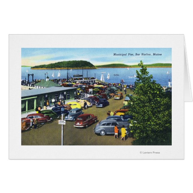 Aussicht auf den städtischen Pier (Vorderseite (Horizontal))