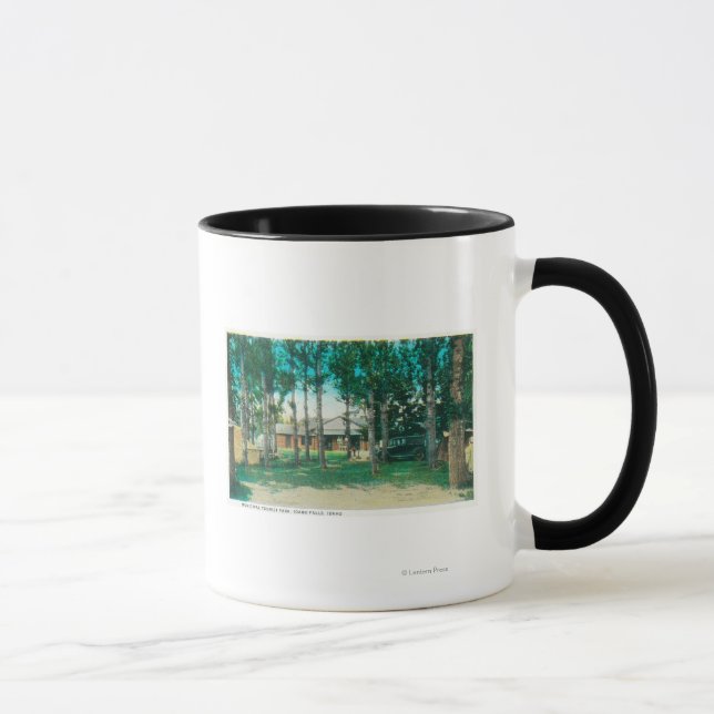 Aussicht auf den städtischen Touristenpark Idaho F Tasse (Rechts)