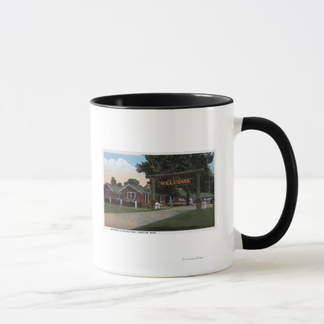 Aussicht auf den Touristenpark Tasse (Rechts)