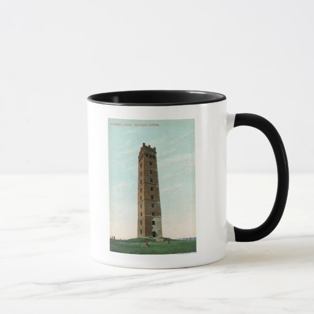 Aussicht auf den Turm von Tilton Tasse (Rechts)