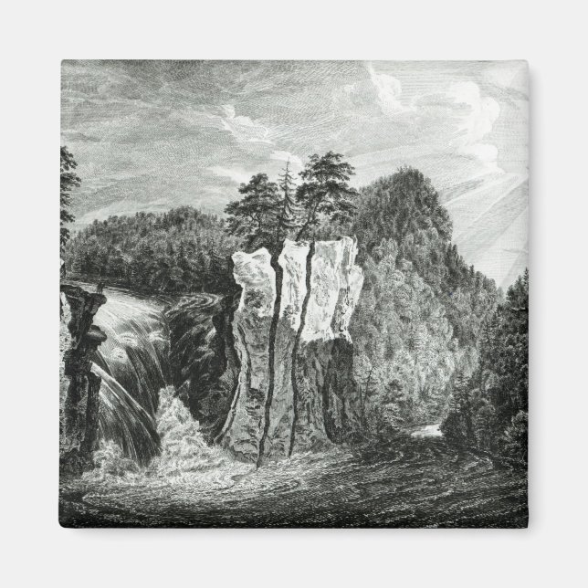 Aussicht auf den Wasserfall des Passaic River, New Magnet (Vorne)