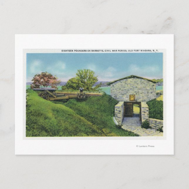 Aussicht auf die Adjutant-Viertel im alten französ Postkarte (Vorderseite)