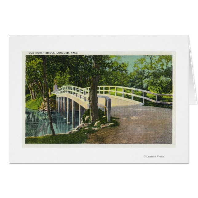 Aussicht auf die alte Nordbrücke (Vorderseite (Horizontal))