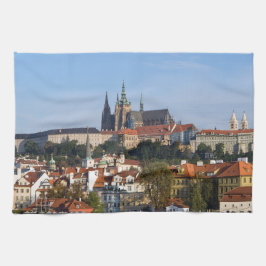 Aussicht auf die Altstadt und die Prager Burg, Tsc Geschirrtuch
