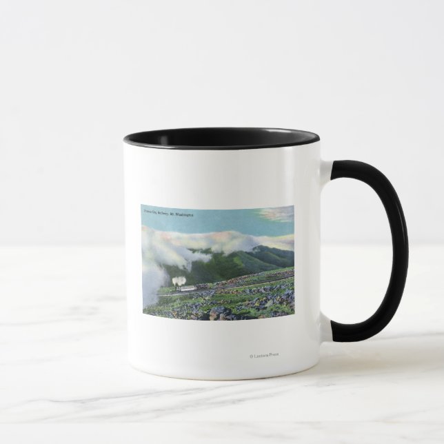 Aussicht auf die berühmte Zahnradbahn Tasse (Rechts)