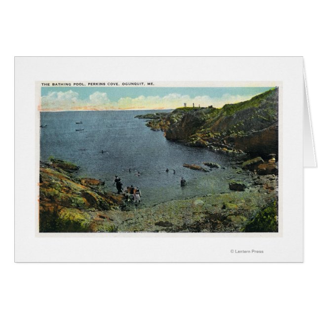 Aussicht auf die Bucht von Perkins, Schwimmen (Vorderseite (Horizontal))