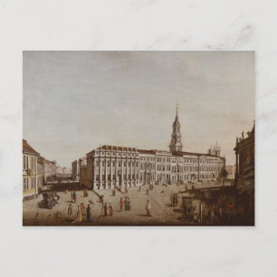 Aussicht auf die Burgstraße Postkarte
