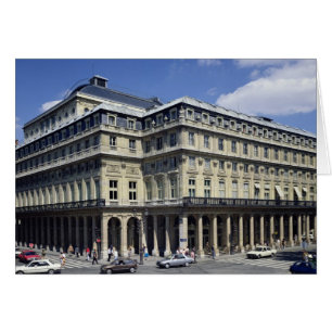 Aussicht auf die Fassade des Theaters Francais