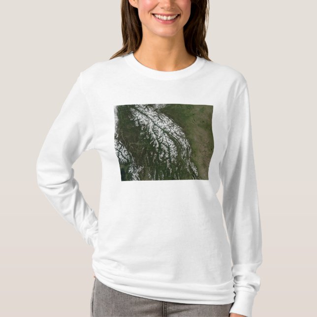Aussicht auf die Felsengebirge T-Shirt (Vorderseite)