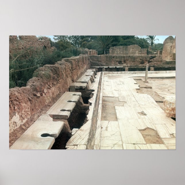 Aussicht auf die Gemeinschaftswanne Poster (Vorne)