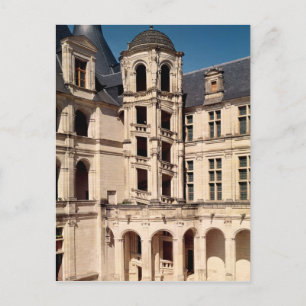 Aussicht auf die Haupttreppe, 1519-46 Postkarte