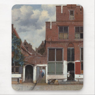 Aussicht auf die Häuser in Delft The Little Stree Mousepad