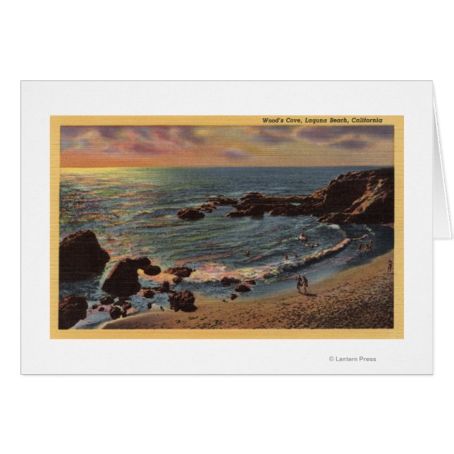 Aussicht auf die Holzbucht (Vorderseite (Horizontal))
