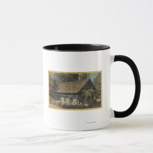 Aussicht auf die James W. Marshall Cabin Tasse