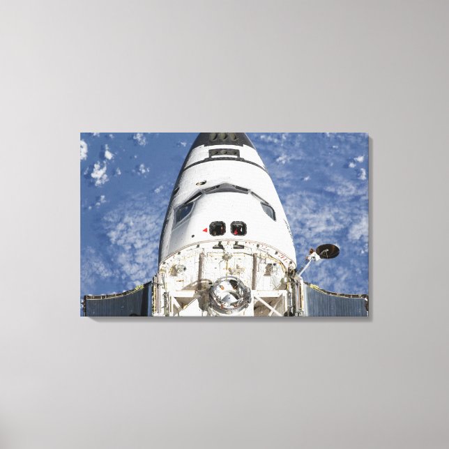 Aussicht auf die Kabine der Crew Endevor Leinwanddruck (Vorderseite)
