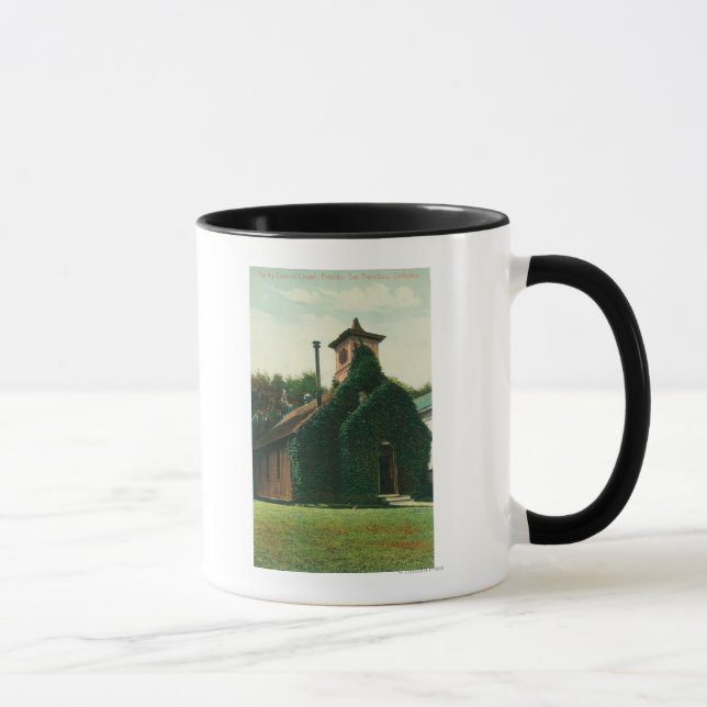 Aussicht auf die Kapelle von Ivy, Tasse (Rechts)