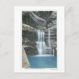 Aussicht auf die Kaskade Postkarte