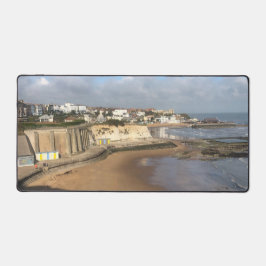 Aussicht auf die Küste am Broadstairs, Thanet, in  Schreibtischunterlage