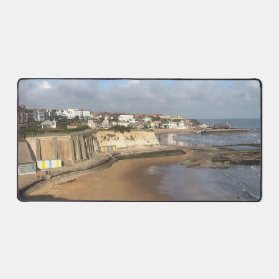 Aussicht auf die Küste am Broadstairs, Thanet, in Schreibtischunterlage