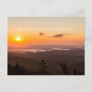 Aussicht auf die Leuchtturmhöhen Postkarte