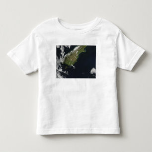 Aussicht auf die meisten südlichen Inseln Neuseela Kleinkind T-shirt