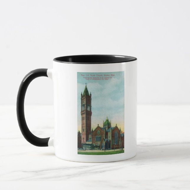 Aussicht auf die neue alte Südkirche Tasse (Links)