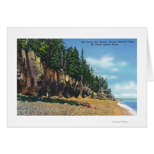 Aussicht auf die Ovens im Bar Harbour (Vorderseite (Horizontal))