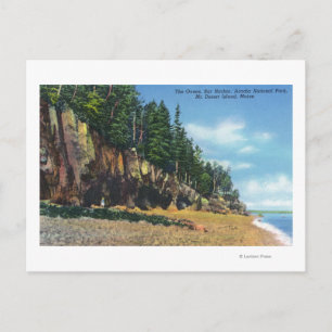 Aussicht auf die Ovens im Bar Harbour Postkarte