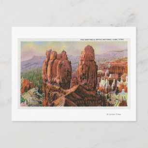 Aussicht auf die Sentinels Postkarte