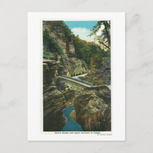 Aussicht auf die Sentry Bridge und den Obertunnel Postkarte