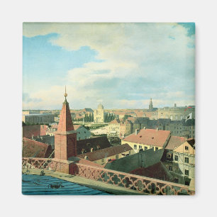 Aussicht auf die Stadt Berlin mit dem Alten Museum Magnet