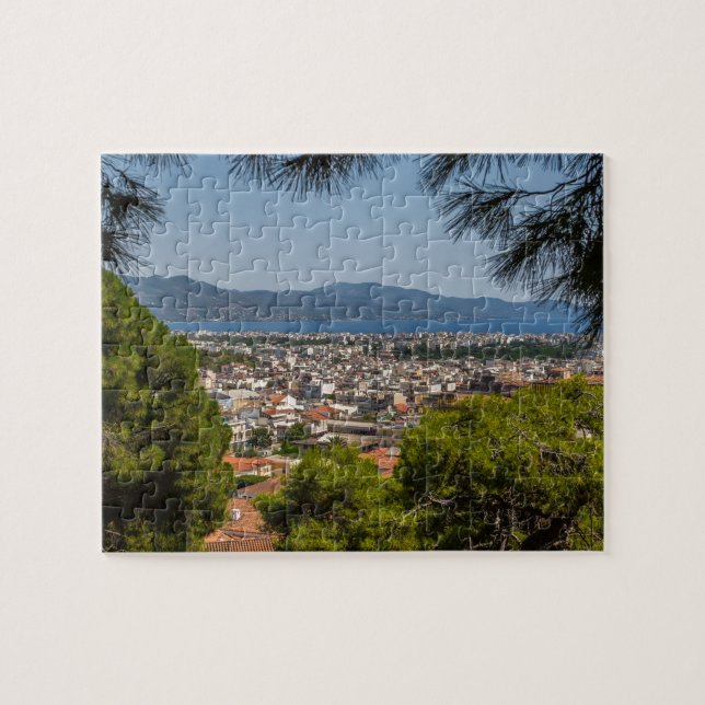 Aussicht auf die Stadt Kalamata, Griechenland (Horizontal)