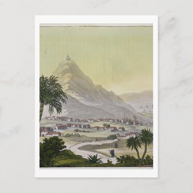 Aussicht auf die Stadt Lima, Peru, von Le Cos Postkarte (Vorderseite)