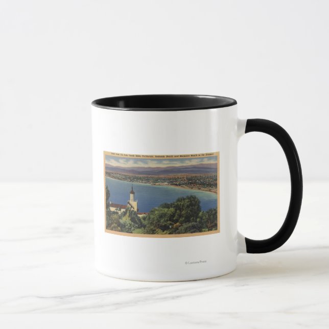 Aussicht auf die Strände Redondo & Hermosa, Kalifo Tasse (Rechts)