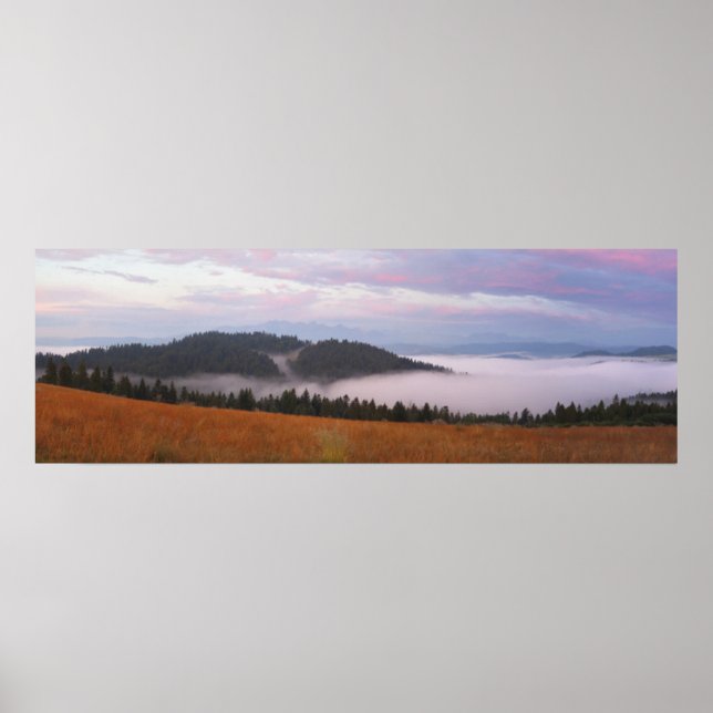Aussicht auf die Tatra von Pieniny Poster (Vorne)
