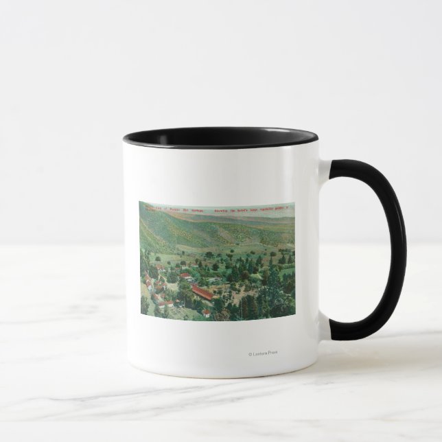 Aussicht auf die Thermalquellen und Gärten von Par Tasse (Rechts)