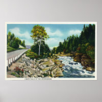 Aussicht auf die Unterwasserfälle des Ammonosuc-Fl