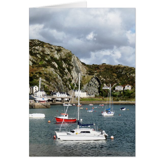 AUSSICHT AUF DIE WALES-Karte (Vorne)