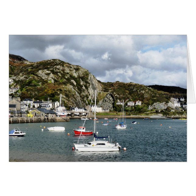 AUSSICHT AUF DIE WALES-Karte (Vorderseite (Horizontal))