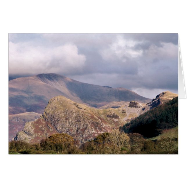 AUSSICHT AUF DIE WALES-KARTE (Vorderseite (Horizontal))