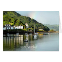 AUSSICHT AUF DIE WALES-Karte