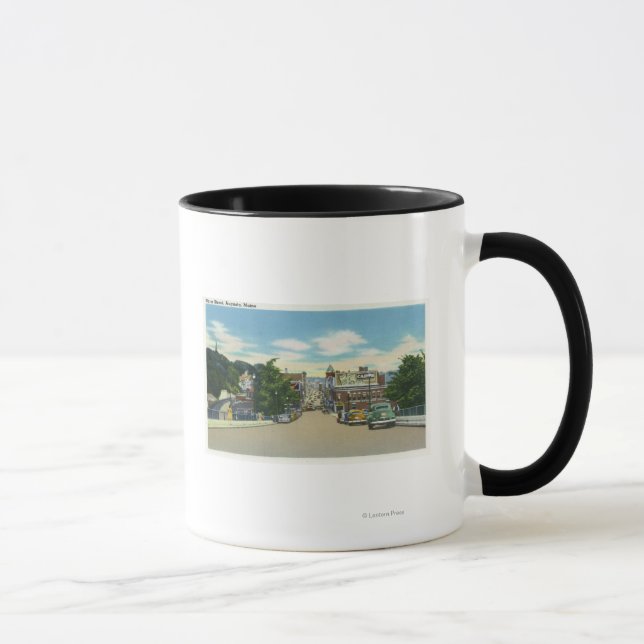 Aussicht auf die Wasserstraße Tasse (Rechts)
