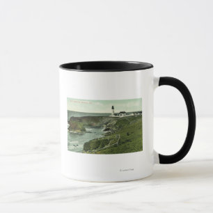 Aussicht auf ein Leuchtturm in den USA Tasse