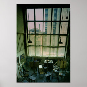 Aussicht auf ein Studio, erbaut 1897-99 Poster