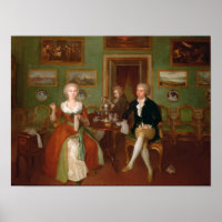 Aussicht auf ein zeichnend Zimmer, 1780