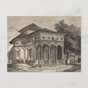 Aussicht auf eine Kirche in Bukarest Postkarte