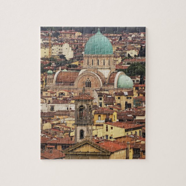 Aussicht auf Florenz, Italien von der Piazza (Vertikal)